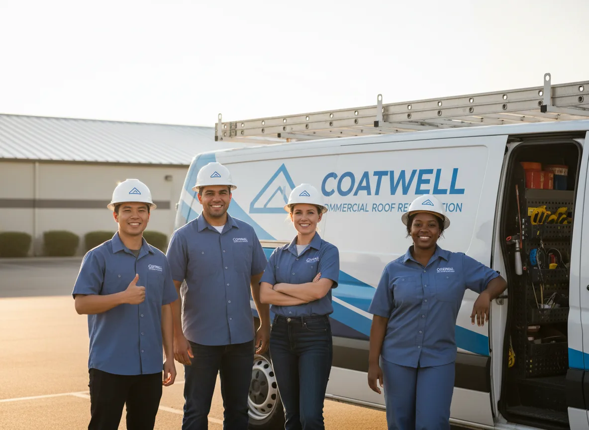 Commercial roof coating company in Garland, ME